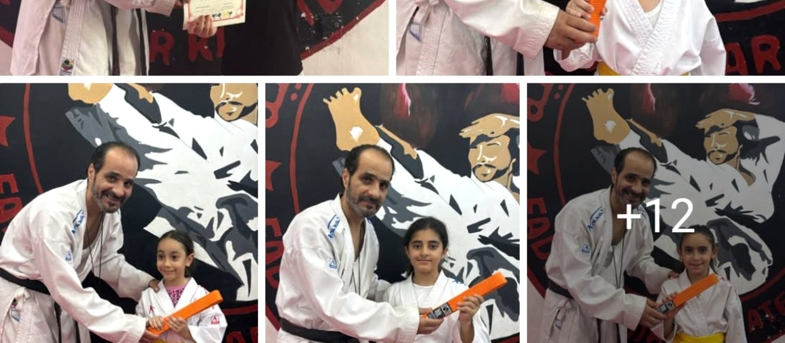 Belt ceremony at the academy